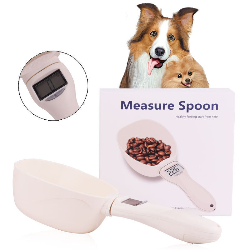 Digital Pet Measuring Spoon – Precision Feeding Made Easy 🐾📏 - The Fluffy Paw