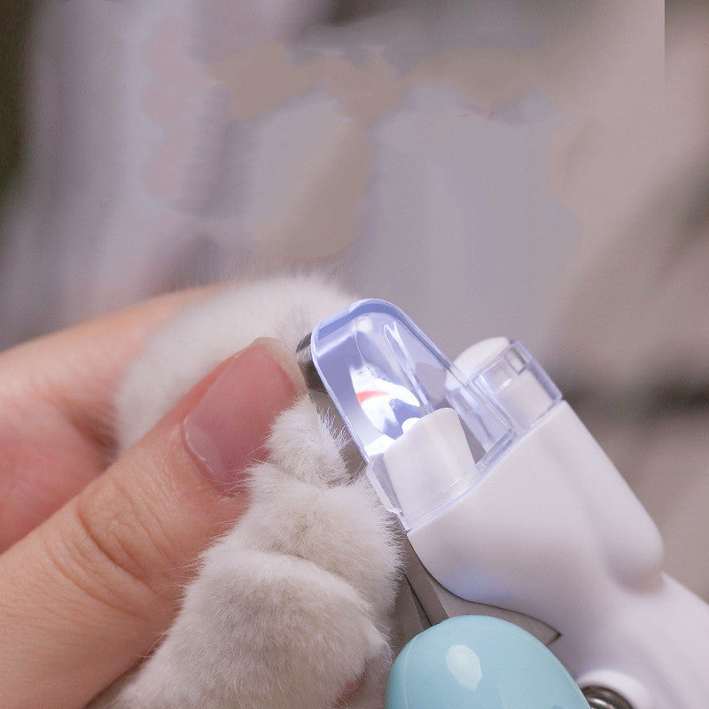 🐾 LED Pet Nail Clippers &amp; Electric Grinder – Safe &amp; Precise Grooming Tool 🐕🐈 - The Fluffy Paw