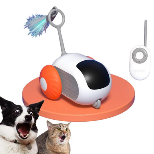 🚗 Exciting Interactive Cat Toy Car – Smart Remote-Controlled Fun! 🐱