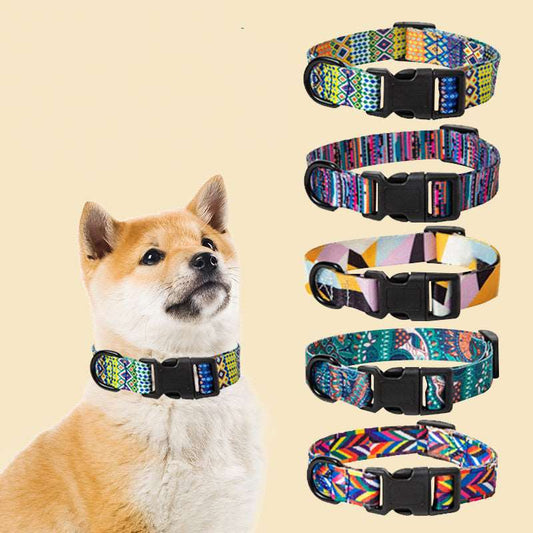 Dog Collar Neck Collar Pet Leash - The Fluffy Paw