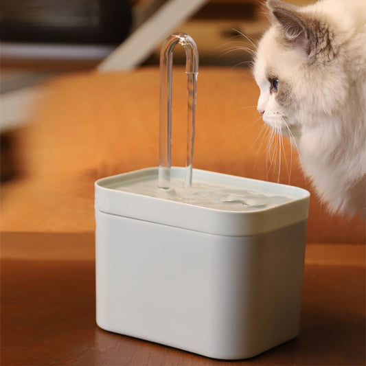 Automatic Cat Water Fountain – 1.5L USB Electric Mute Pet Water Dispenser 💧🐾 - The Fluffy Paw