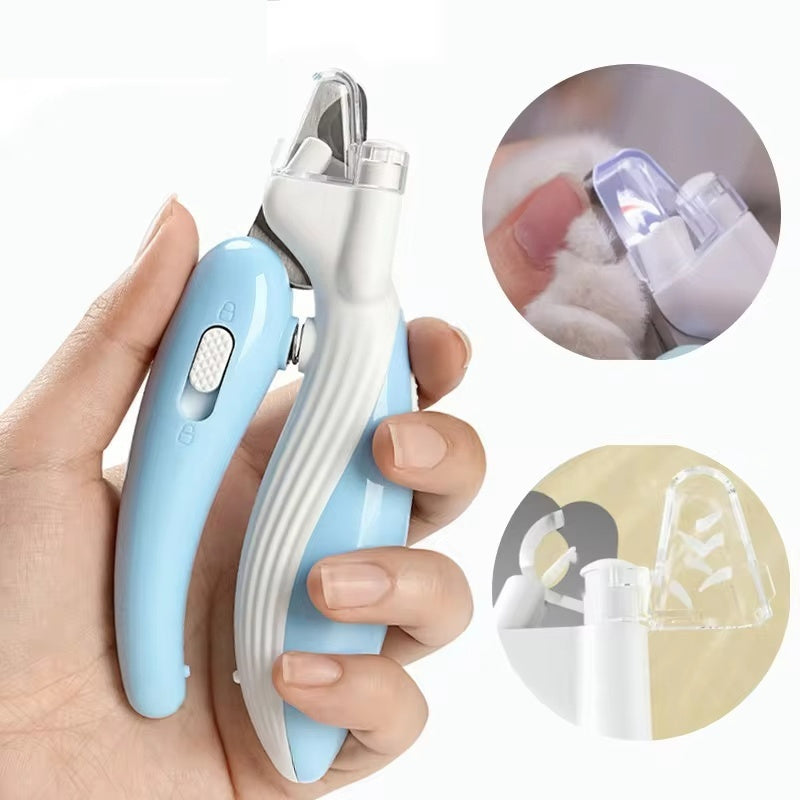 🐾 LED Pet Nail Clippers &amp; Electric Grinder – Safe &amp; Precise Grooming Tool 🐕🐈 - The Fluffy Paw